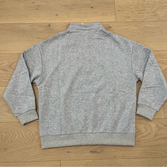 ALO Yoga Accolade Set Quarter Zip and Sweatpants Light Gray Unisex - Picture 9 of 16